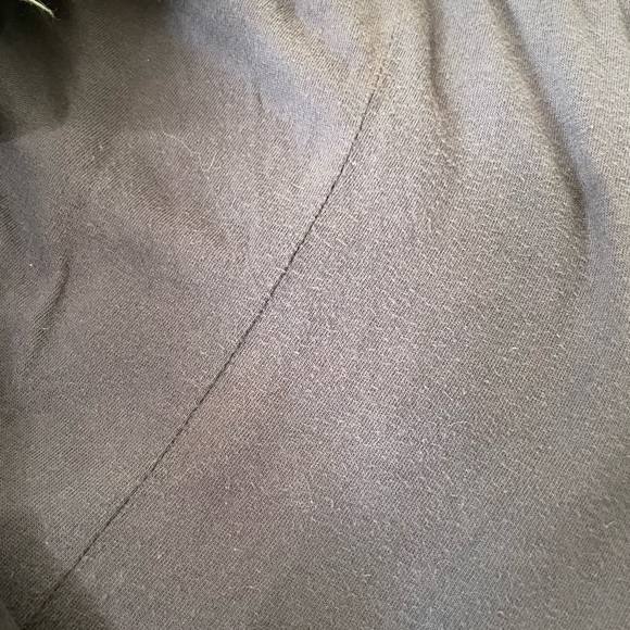 { Free People Outerwear } Oversized Midi Navy Sweatshirt Jacket - Picture 8 of 10